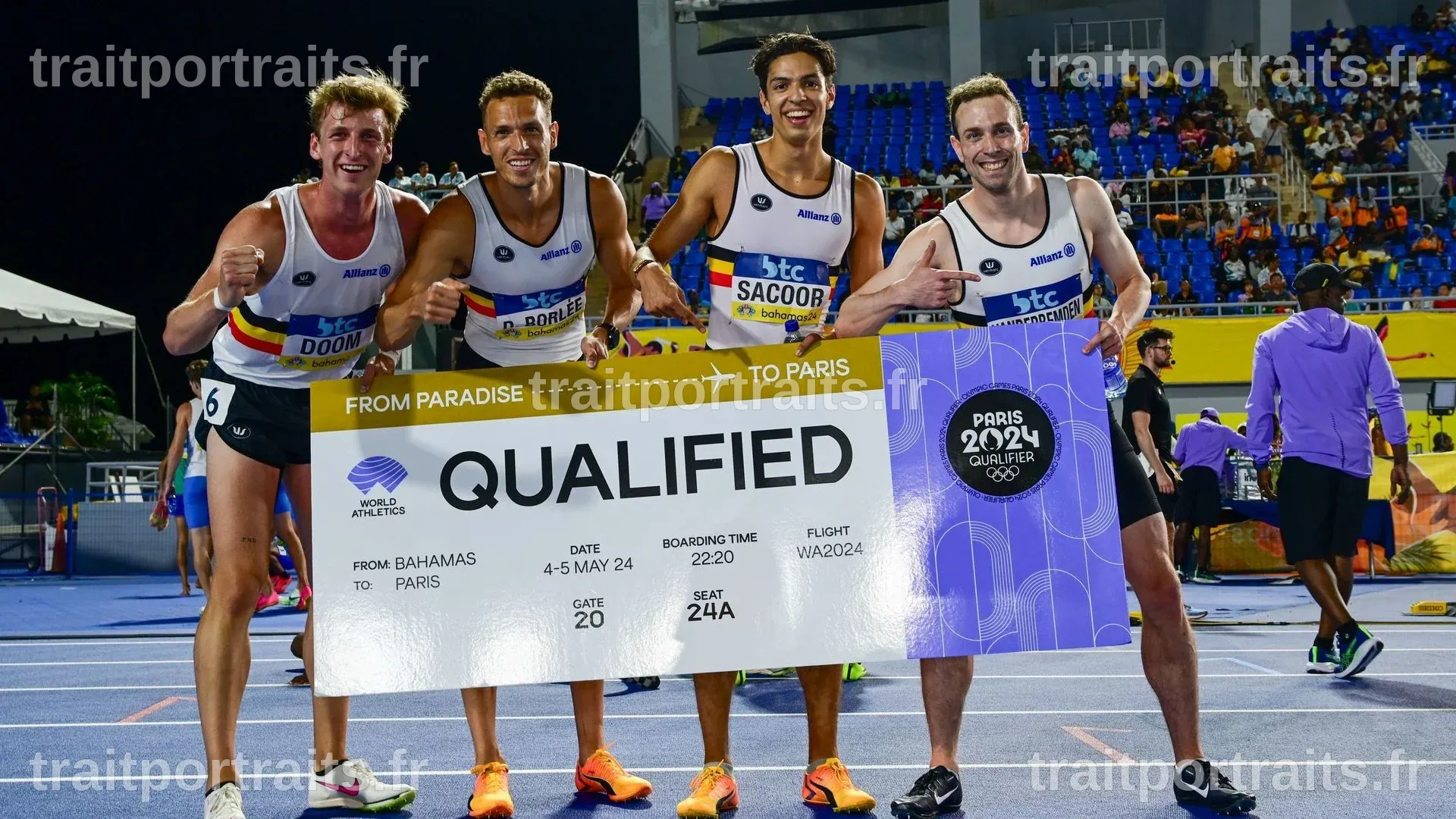 Relais Mondiaux : Les Tornados brillent, une équipe qualifiée directement, les autres en repêchage