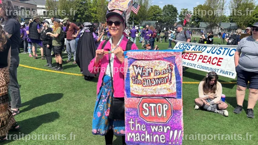 Des centaines de manifestants se rassemblent au parc Cal Anderson pour la fête du Travail