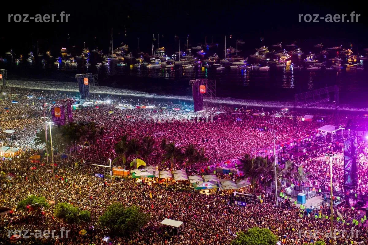Shakira électrise Rio de Janeiro : un concert mémorable devant 2 millions de fans