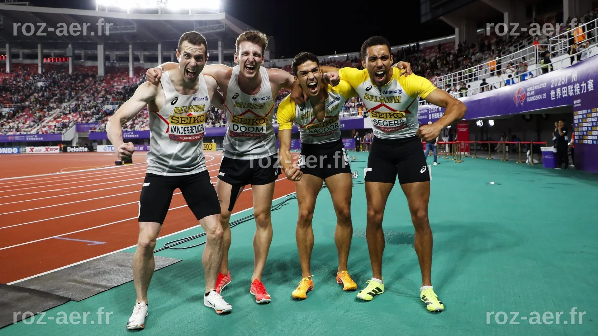 Mondiaux de relais : ça passe pour les Belgian Rockets, les Tornados ...