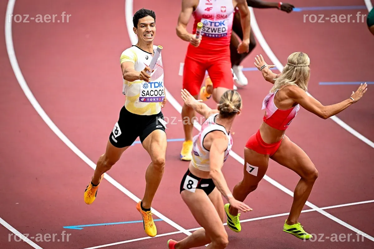 Relais Mondiaux : Les Belgian Falcons et le Relais Mixte 4x400m Prêts pour Pékin !