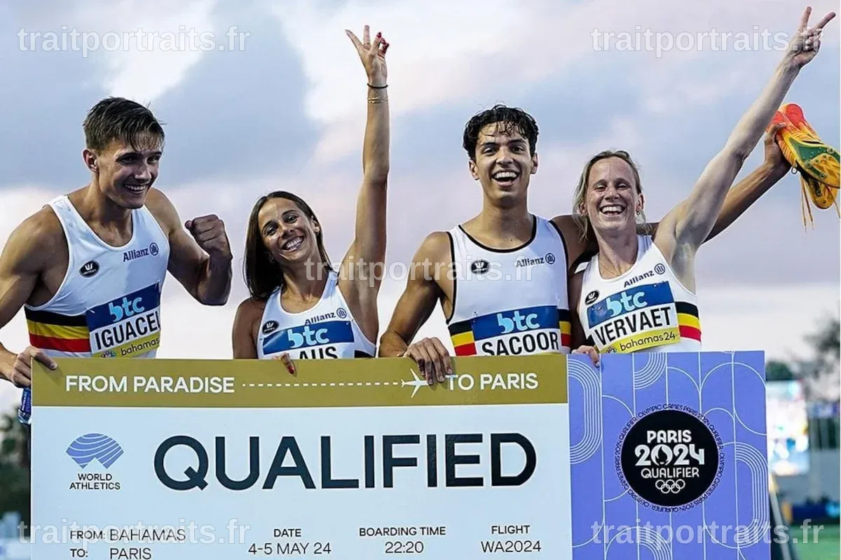 Les Belgian Falcons et le relais mixte 4x400m qualifiés pour les Mondiaux de Pékin