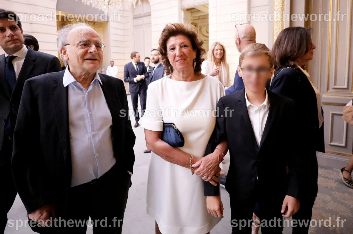 Photo : Les parents d'Emmanuel Macron, Jean-Michel Macron et Françoise ...