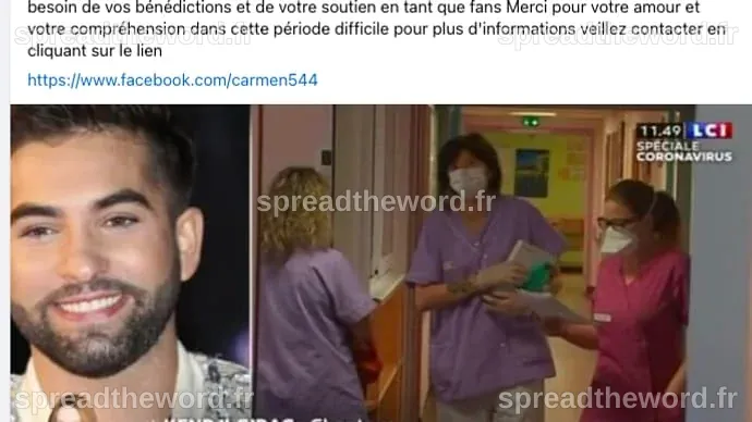 Kendji Girac: sur Facebook, des faux comptes du chanteur tentent d ...