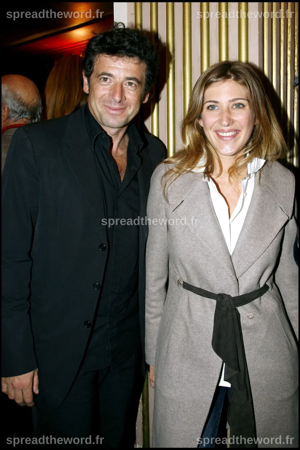 Photo : Patrick Bruel et sa femme Amanda Sthers - Générale de la pièce ...