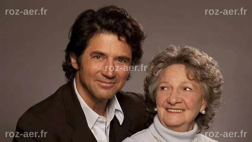 Marthe Villalonga et son fils : une histoire touchante