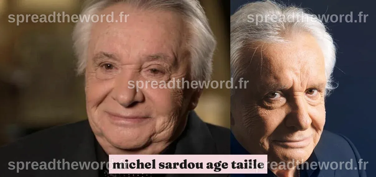 Michel Sardou âge taille : Une icône de la chanson française à 76 ans ...