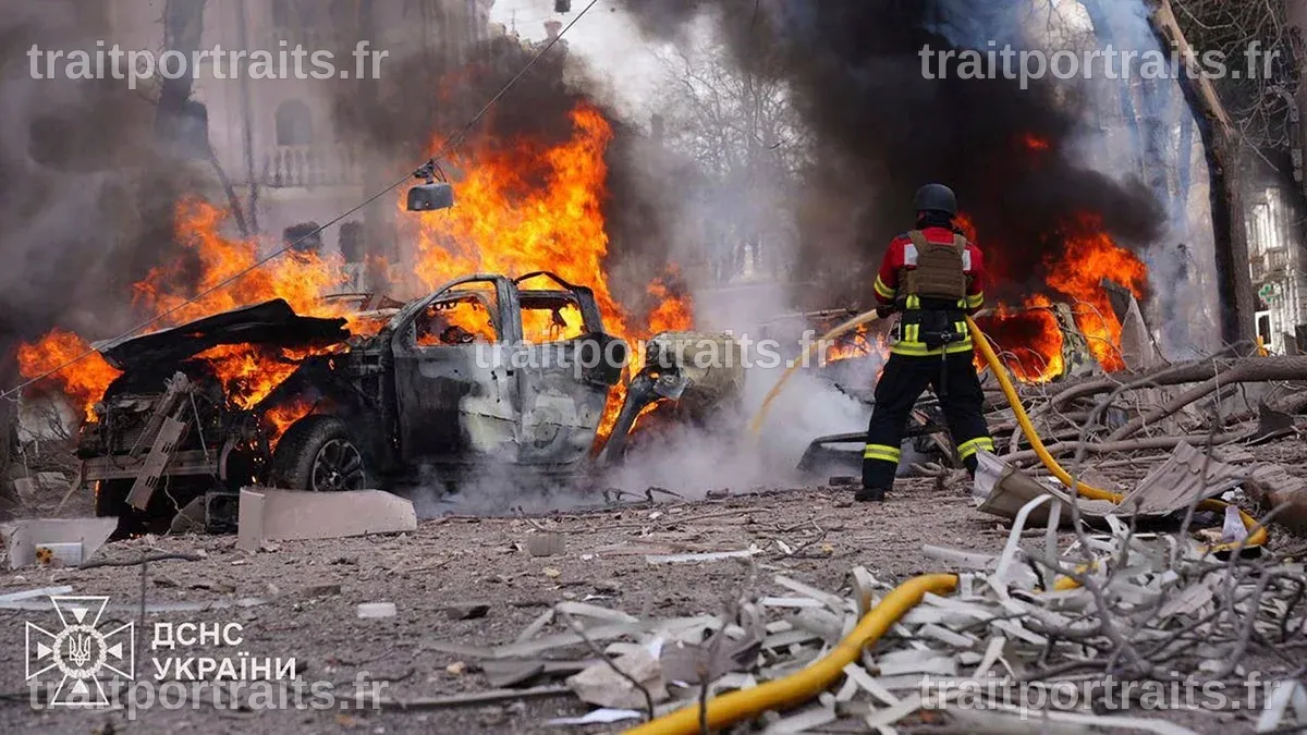 Des dizaines de victimes suite aux frappes russes en Ukraine, quelques heures avant le cessez-le-feu