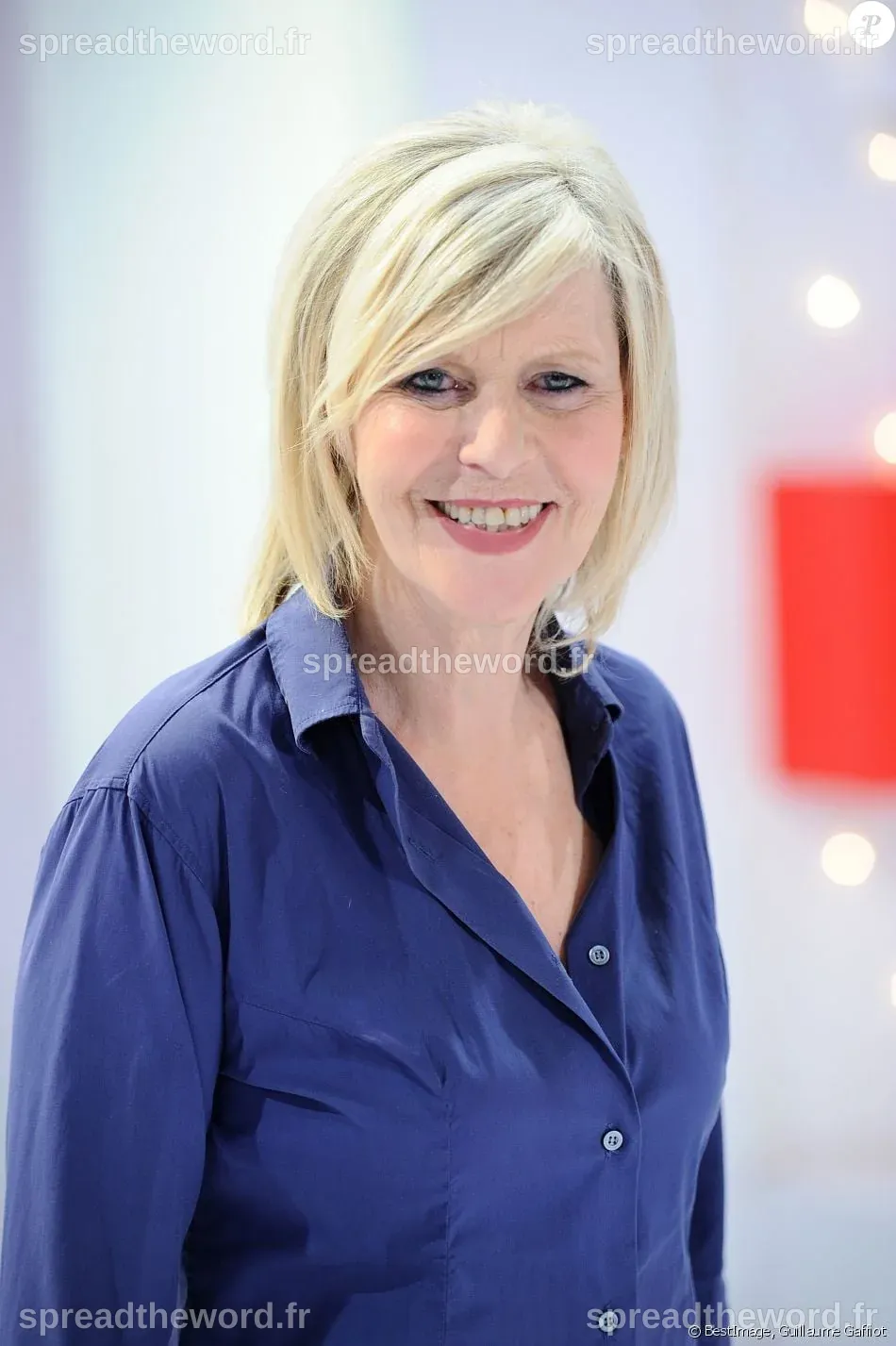 Exclusif - Chantal Ladesou à l'enregistrement de l'émission Vivement ...