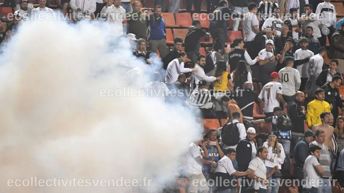 Match de la Copa Libertadores interrompu après seulement 3 minutes en raison de protestations des fans