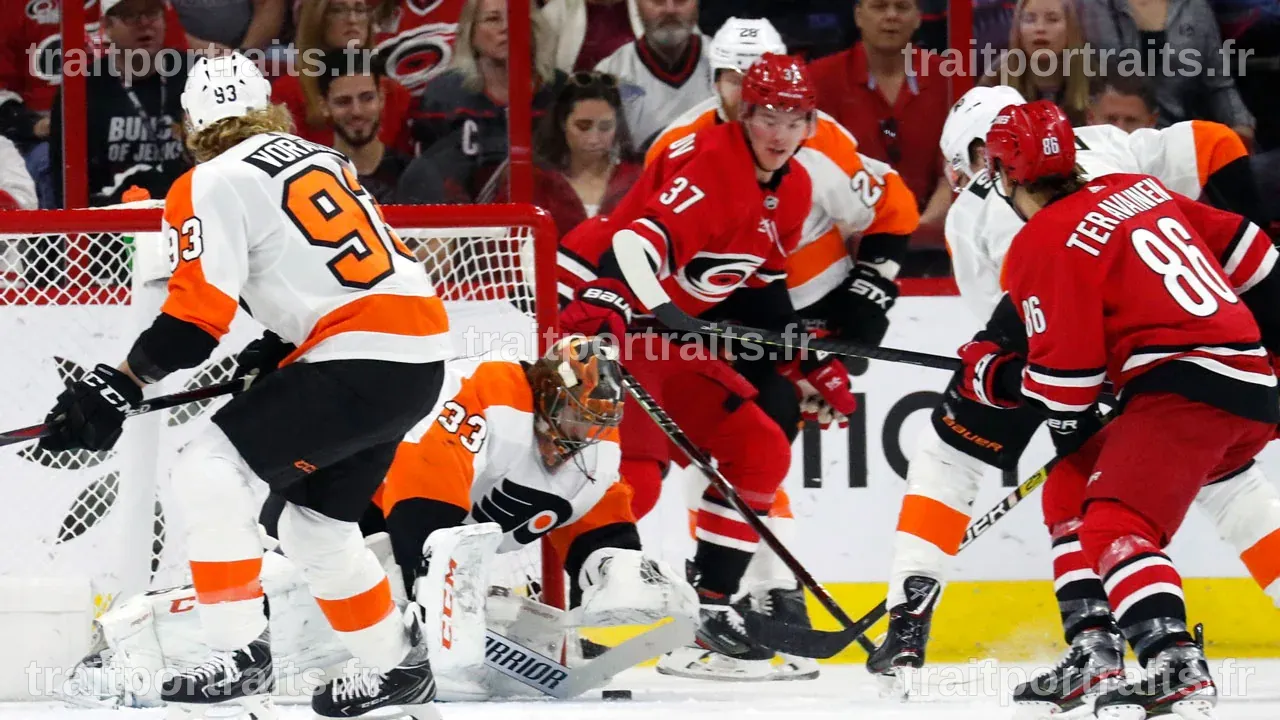 Les Flyers à un pas de l'élimination après une défaite 4-1 face aux Hurricanes