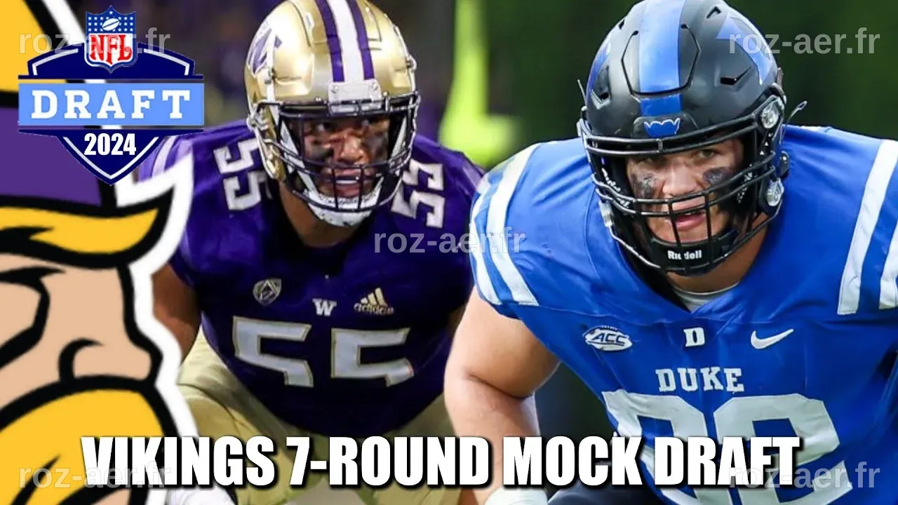 Les Vikings visent un nouveau bloqueur offensif lors du mock draft 2027