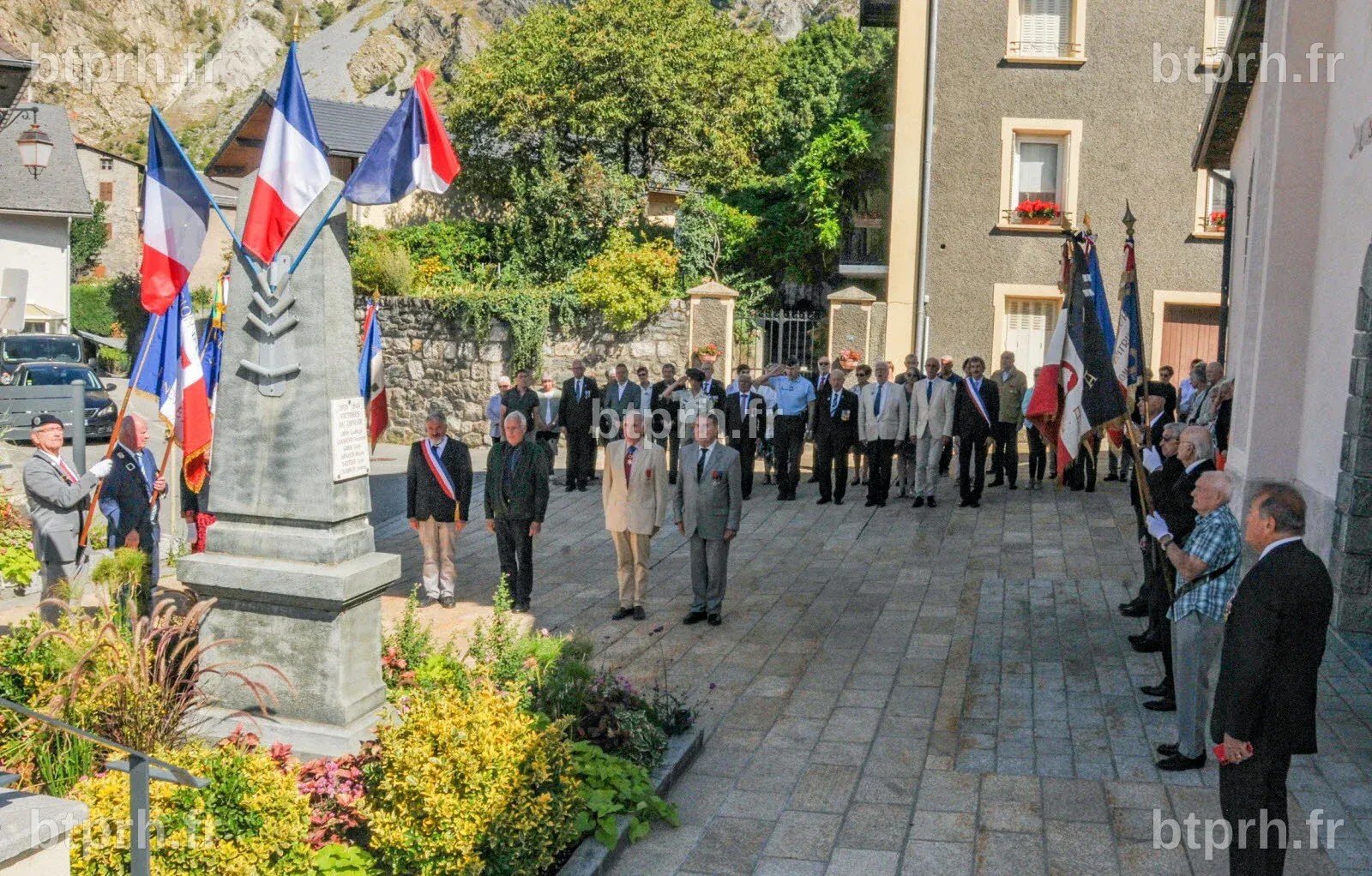 Un hommage aux Morts pour la France