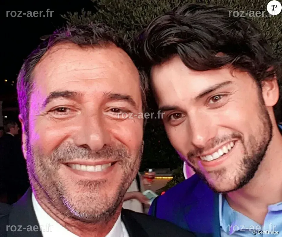 Bernard Montiel Et Son Fils