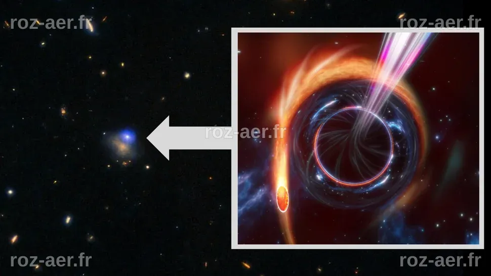 Mysterious bright blue cosmic blasts triggered by black holes shredding ...