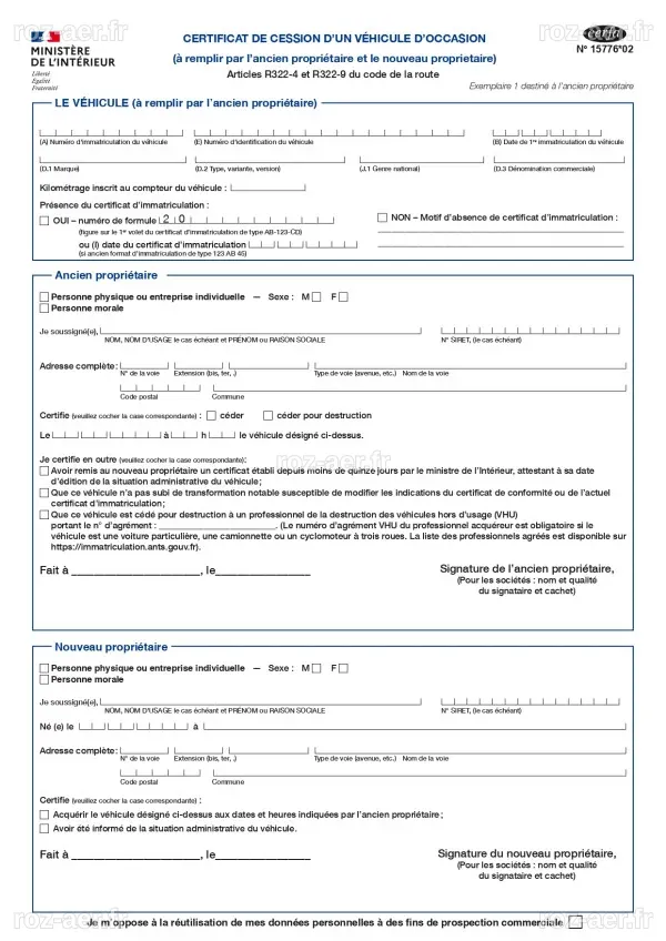 Certificat de cession : que faire en cas de décès du propriétaire