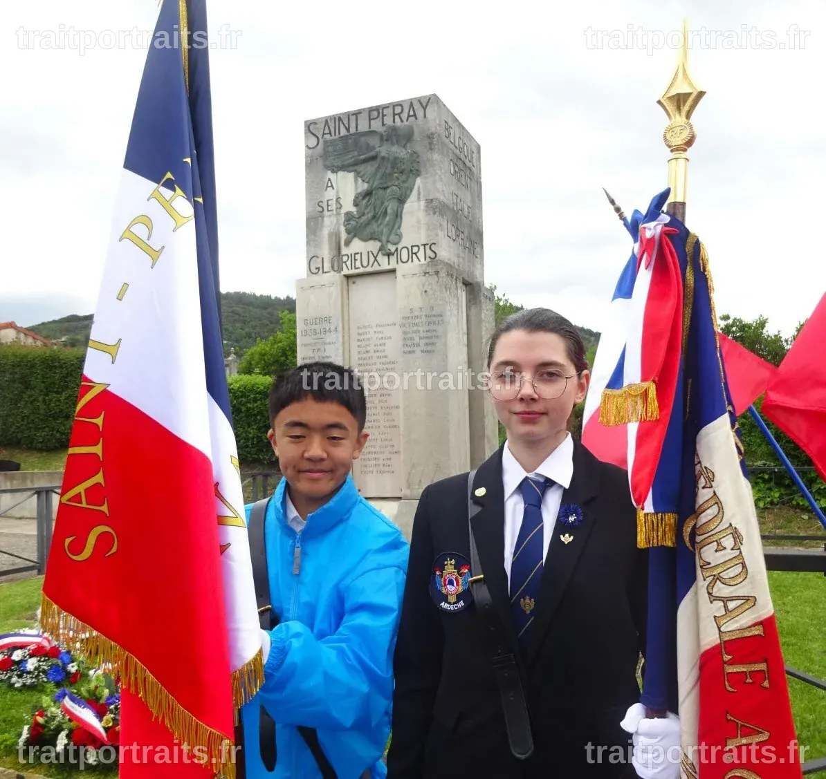 Saint-Péray : Célébration du 8-Mai et la Flamme de la Nation en hommage à la paix