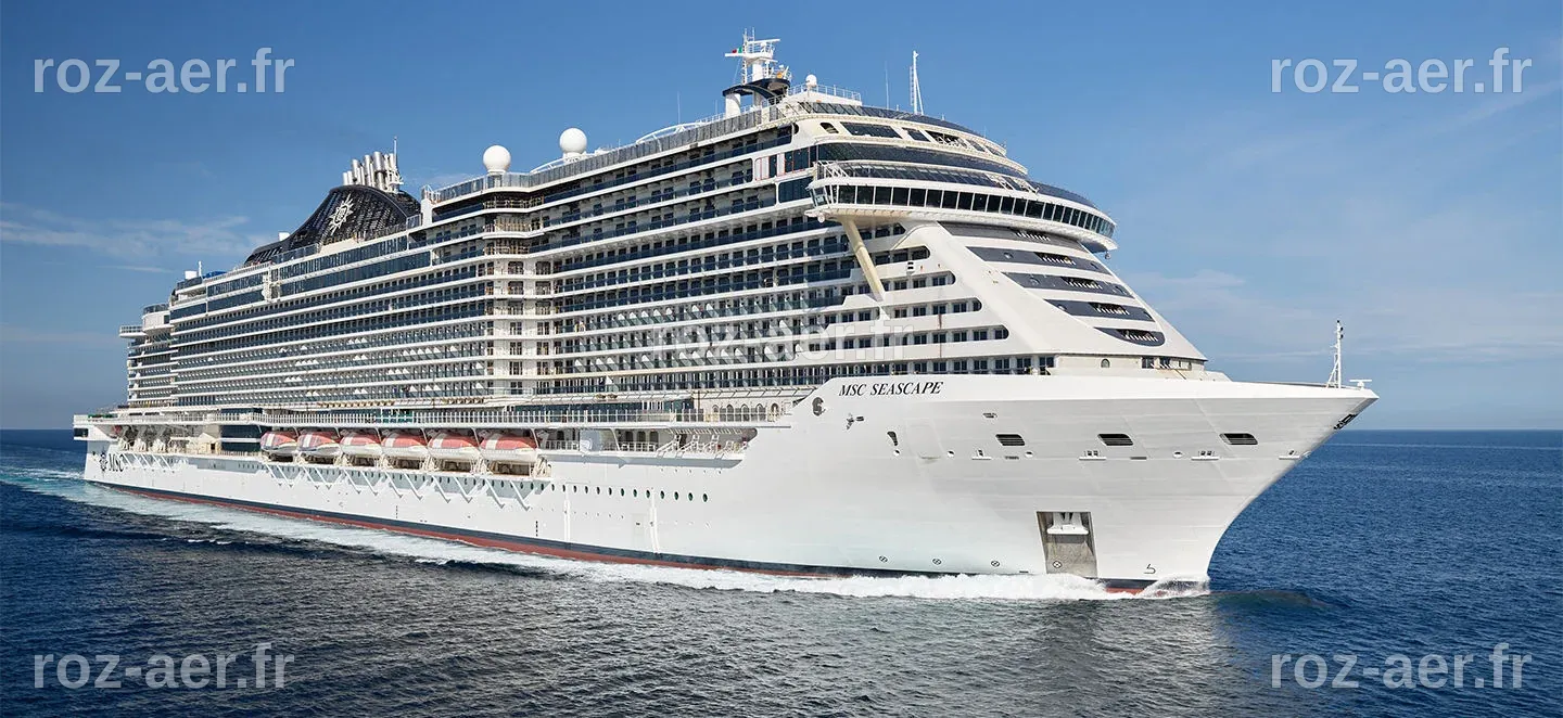 Navire de croisière - MSC SEASCAPE - Fincantieri - Cantieri Navali Italiani