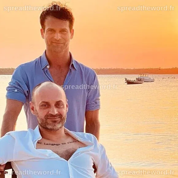 Photo : Augustin Trapenard et son compagnon Numa Privat sur Instagram ...
