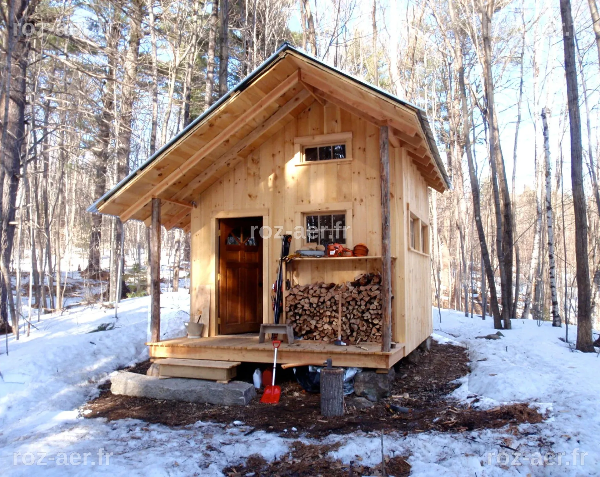 Small Cabin Loft DIY Build Plans 12' X 20' Tiny House Blueprint PDF ...