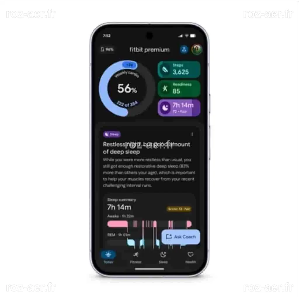 Fitbit se transforme en Google Health avec un coach IA personnalisé révolutionnaire