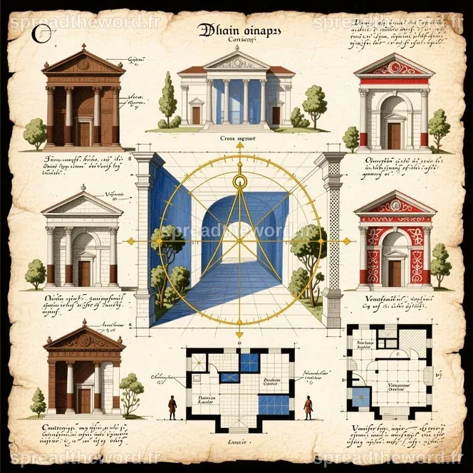 Free Renaissance Architectural Plans Photo - Renaissance, Architecture ...