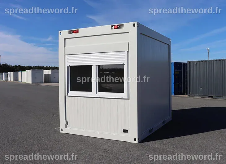 10 Fuß Büro- & Aufenthaltscontainer | ELA Container Deutschland