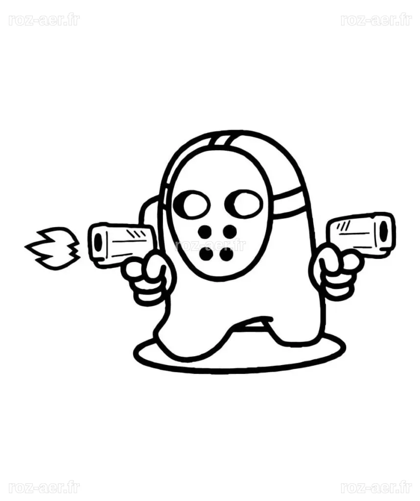 Among Us Impostor coloring pages - Printable coloring pages