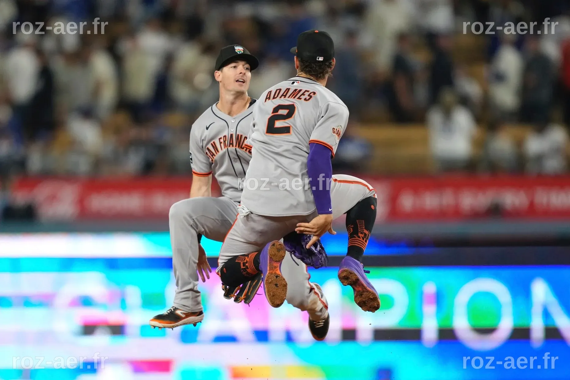 Les Giants s'imposent face aux Dodgers 6-2 grâce à des homers consécutifs de Bader et Haase